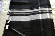 Brand new with tags black, white and silver pashmina/shawl/scarf
