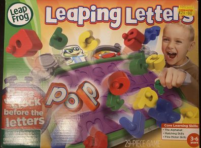 Leap Frog: Leaping Letters Game