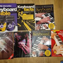Selection of Keyboard Learning Books & Guides (Absolute Beginners to Pro)