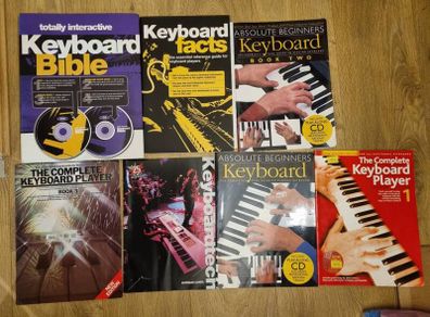 Selection of Keyboard Learning Books & Guides (Absolute Beginners to Pro)