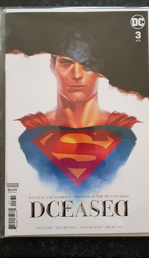 Dceased horror homage cover variant 1-6 nm comic