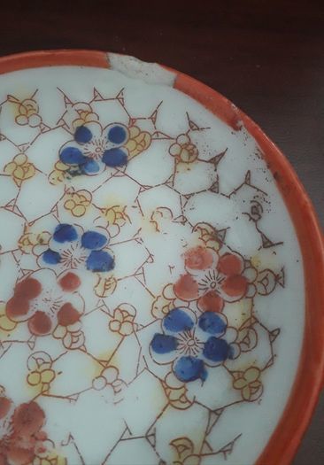Miniature Teacup and Saucer - Some Damage
