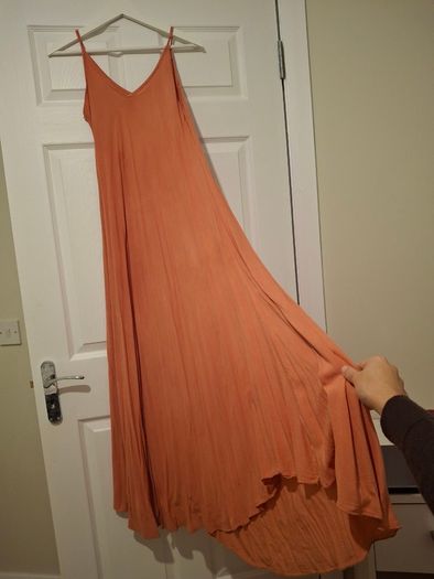 Pink maxi dress