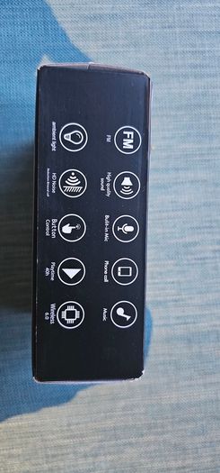 Helmet wireless earphone with FM