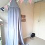 FREE P&P Fabric Bunting Banner with Tassel, 3.3M Double Sided Cotton Tassel Banner with 12 Pink Triangle Pennants, Vintage Cloth Garlands for Nursery Bedroom Playhouse Decoration Image 2