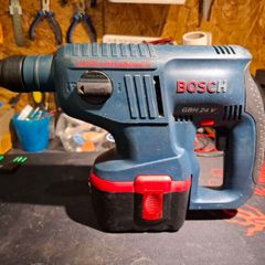 Bosch SDS drill 24v with upgraged battery