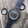Seiko Black Giugiaro Alien 'Ripley' Chronograph 7A28-7000 Gents Watch 1st Edition circa 1986 Image 4