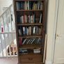 Solid wood bookshelf with bottom drawer Image 2
