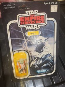 Rare ESB Yoda Cardback 41b Cardback