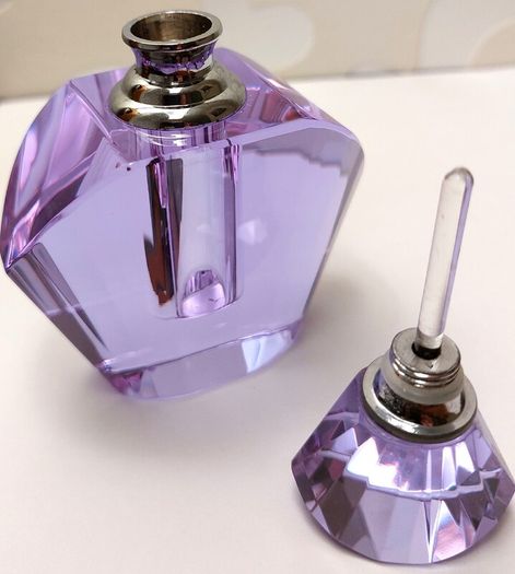BNIB Lilac/Purple Coloured Perfume Bottle