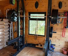 power rack with pulley system