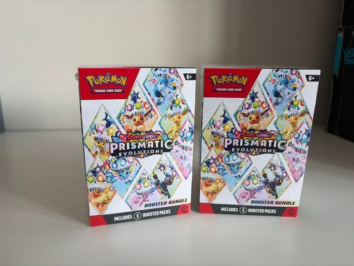 Pokemon Prismatic evolution booster bundles