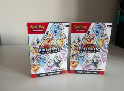Pokemon Prismatic evolution booster bundles