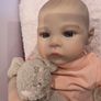 Reborn Dolls Newborn Baby Reborn Dolls Reborn Girls 19 inch Lifelike Soft Silicone Realisitc Handmade Vinyl soft Lifelike Cute Newborn Reborn Doll Toys, Yellow Image 5