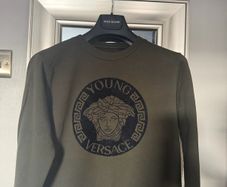 YOUNG VERSACE ..genuine designer boys jumper