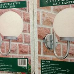 Globe Outdoor Light WallLight