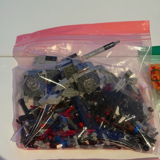 Lego Star Wars Mini Figures with extra sets and parts