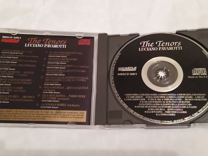 The Tenors Pavarotti Cd