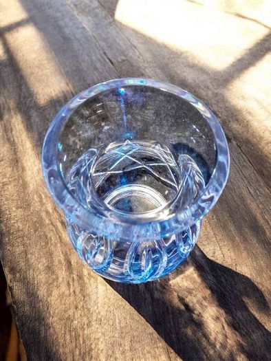 Heavy crystal lampshade