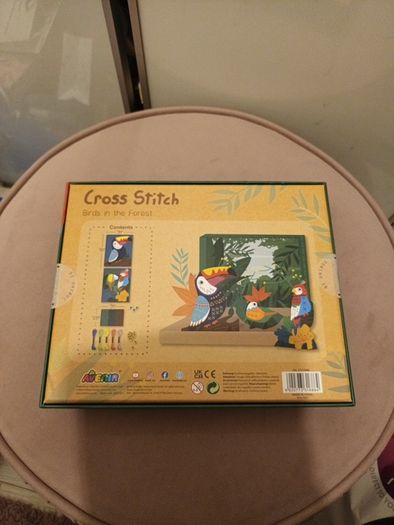 3D First children's cross stitch craft kit