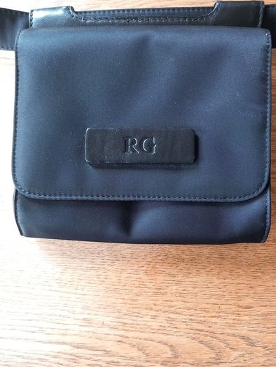 Racing Green Black belt bag