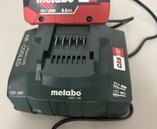 Metabo charger 5.5 ah battery new