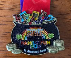 2019 Rock 'n' Roll Dublin Family Fun Run Finishers Medal