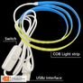 5M COB LED Light Strip High brightness light Image 3