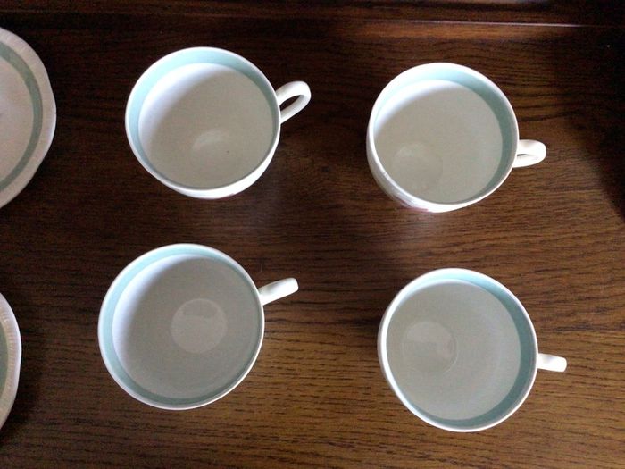 Alfred Meakin 1950s Harvest Bouquet 4 Cups and Saucers
