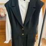 Pinko black fitted waistcoat Image 4
