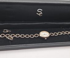 sterling silver watch