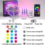 LED TV Backlights APP,4.36M USB Led Strip Lights with Remote for 65-75 Inch RGB 5050 APP Control Sync to Music Bias Lighting TV Led Lights for TV, Bedroom, Party and Home (Packaging May Vary) [Energy Class A+] Image 2