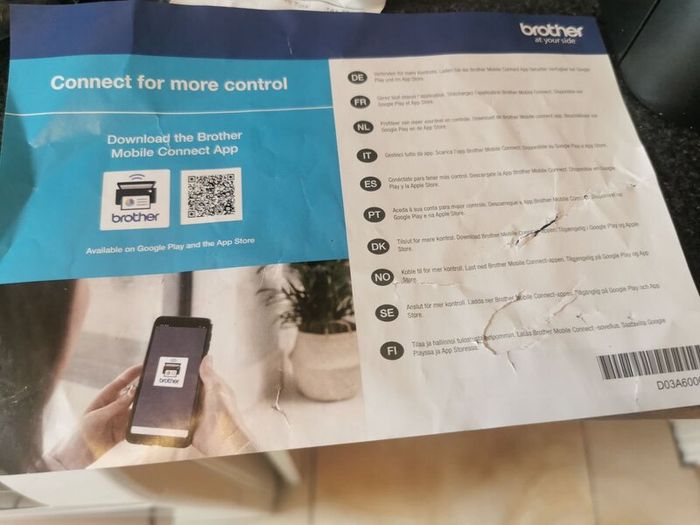 Brother Ink Jet printer