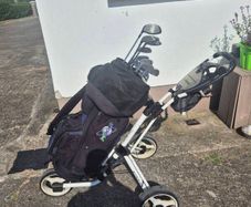 Golf Set & 3 Wheel Trolley