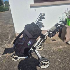 Golf Set & 3 Wheel Trolley