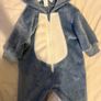 Baby Shark Fleece Onesie 9-12mo Image 2