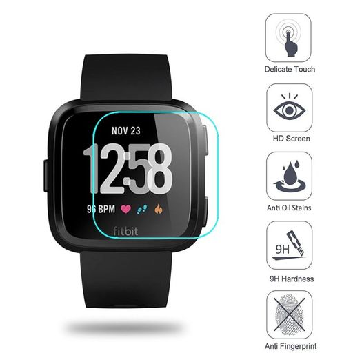 Tempered Glass For Fitbit Versa Screen Protector Ultra Thin 9H Anti-Scratch Protective Glass Film For Fitbit Versa