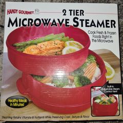 Microwave steamer