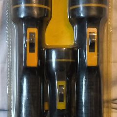 pack of three new in the packaging torches