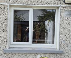 White Upvc Window