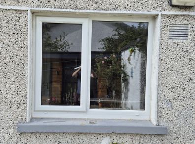 White Upvc Window