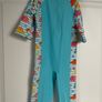 sun protection one piece rash vest swimsuit sunsuit beachwear girls 4-5 y Jojo Maman Bebe BNWT Image 5