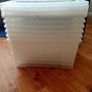 IKEA SAMLA 45L Storage Boxes with Lids x 6 Image 3