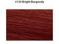 main image for ad Micro Ring Hair Extensions 20" Double Drawn I Tip Remy Hair 25g - #135 Bright Burgundy