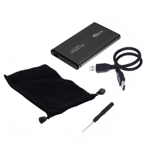 Black 2.5" USB 2.0 SATA Hd Box HDD Hard Drive External Enclosure Case For windows XP/Vista/Win7/Win8/Win10/Mac