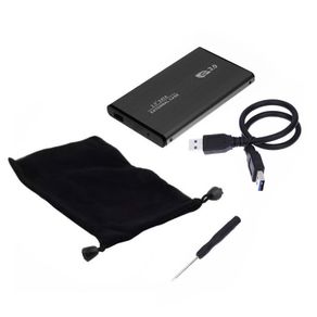 Black 2.5" USB 2.0 SATA Hd Box HDD Hard Drive External Enclosure Case For windows XP/Vista/Win7/Win8/Win10/Mac