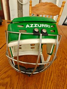 Azzurri hurling helmets