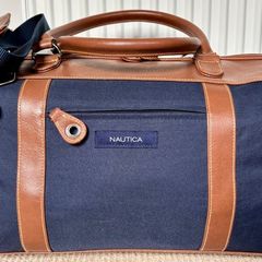 Nautica Canvas Holdall Duffle Bag