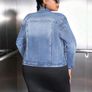 Stretchy Denim Jacket Image 2