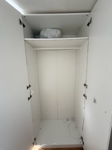 Double door wardrobe